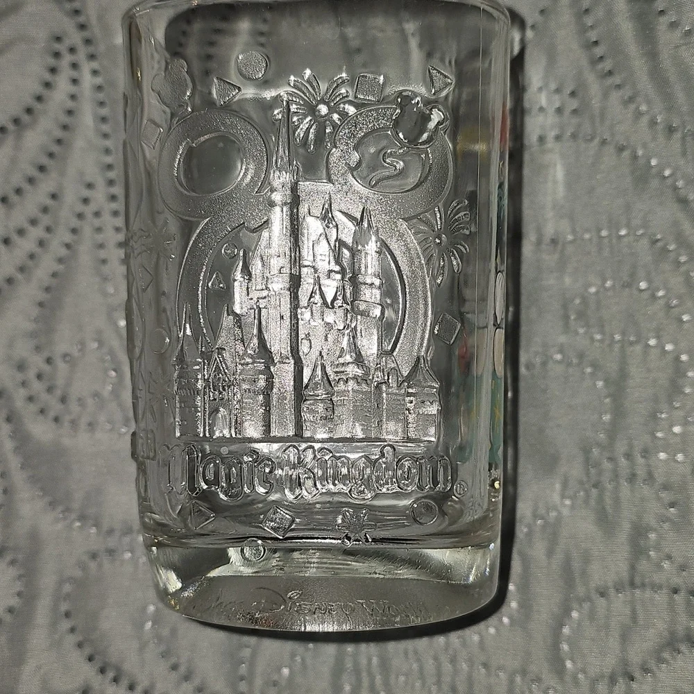 Disney Mickey Mouse McDonalds Glass - Colorful Design From 2000